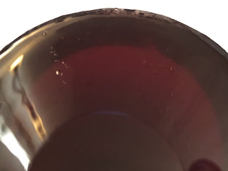 マスカット・ベーリーAワインの色写真